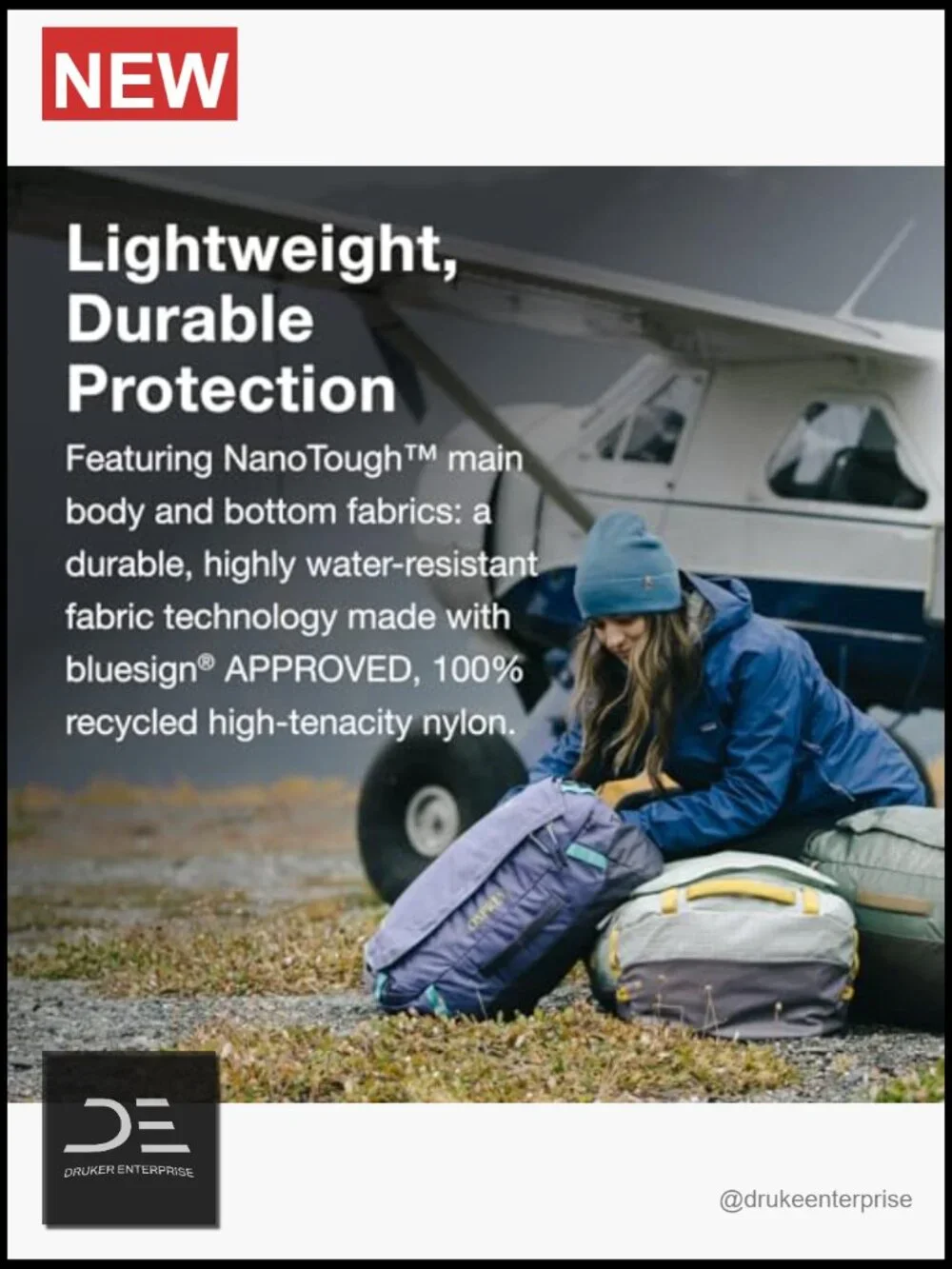 Extra Large Lightweight Travel Duffel Bag Water Resistant Durable Gear Bag